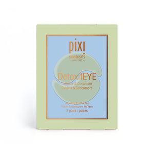 Package of DetoxifEYE patches containing 3 pairs