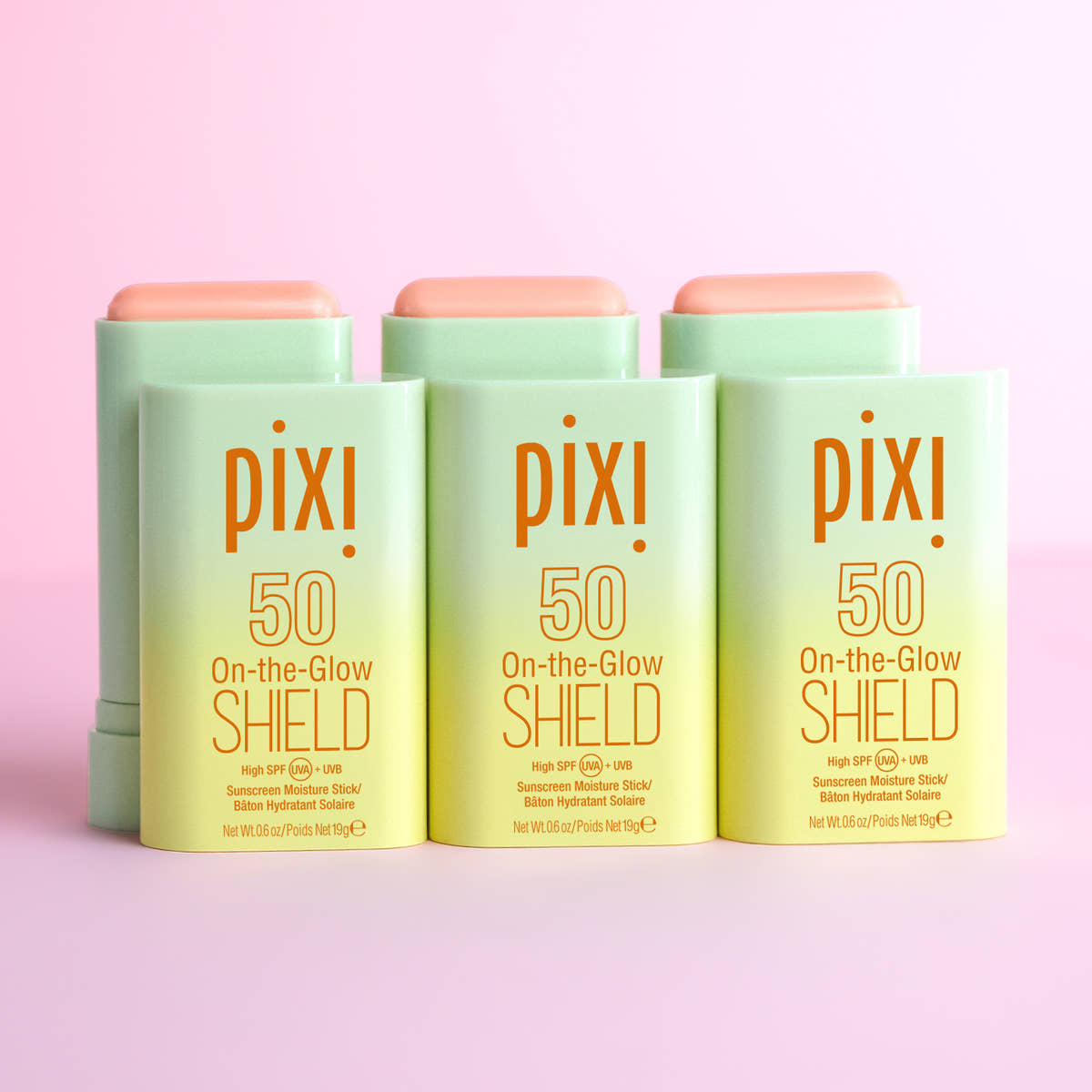 On-the-Glow SHIELD 50 Sunscreen High SPF UVA + UVB Trio