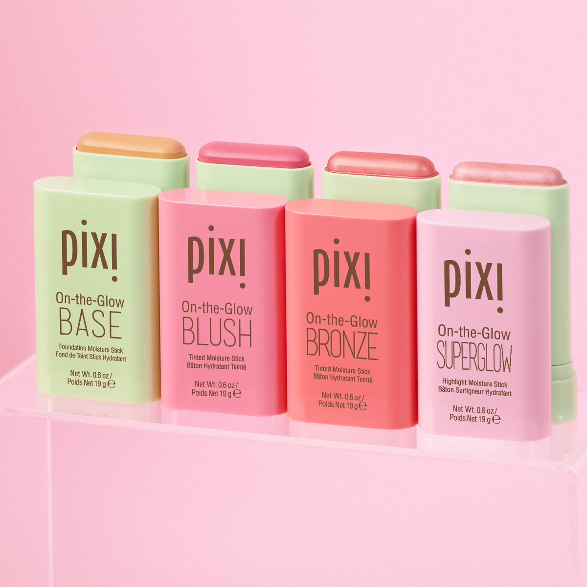 Petra's Complete Glow Kit shown on a pink background.