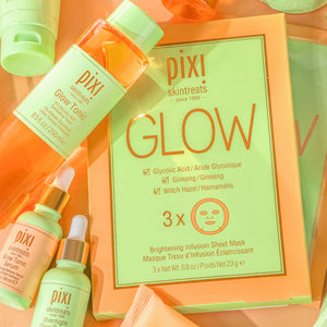 Glow Tonic collection showing multiple products